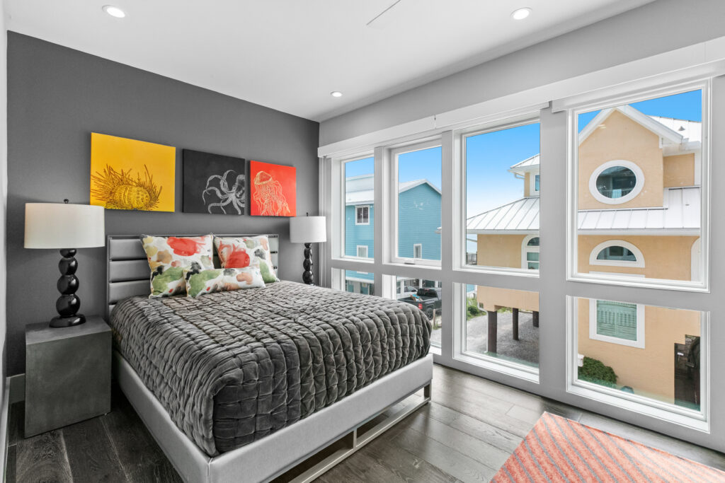 beautiful modern bedroom by idmi